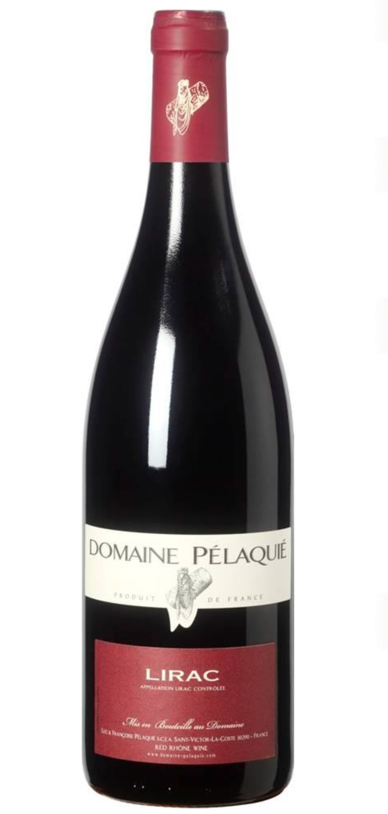 Domaine Pélaquié - Lirac Rood - Rode Wijn