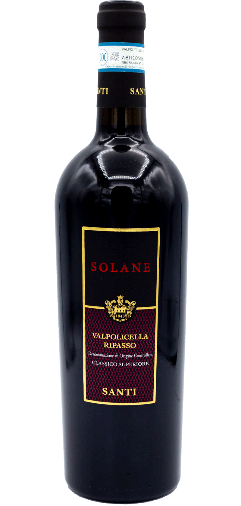Solane - Valpolicella Ripasso - 2016 - Italian Red Wine