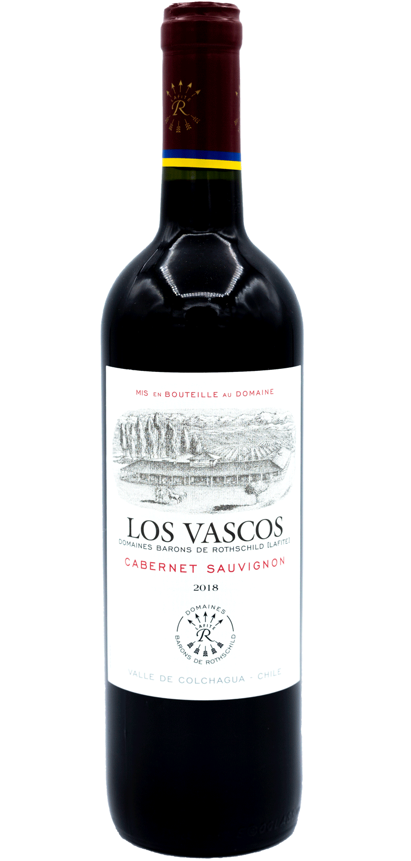 Los Vascos - Valle de Colchagua - 2018 - Vin Rouge Chilien