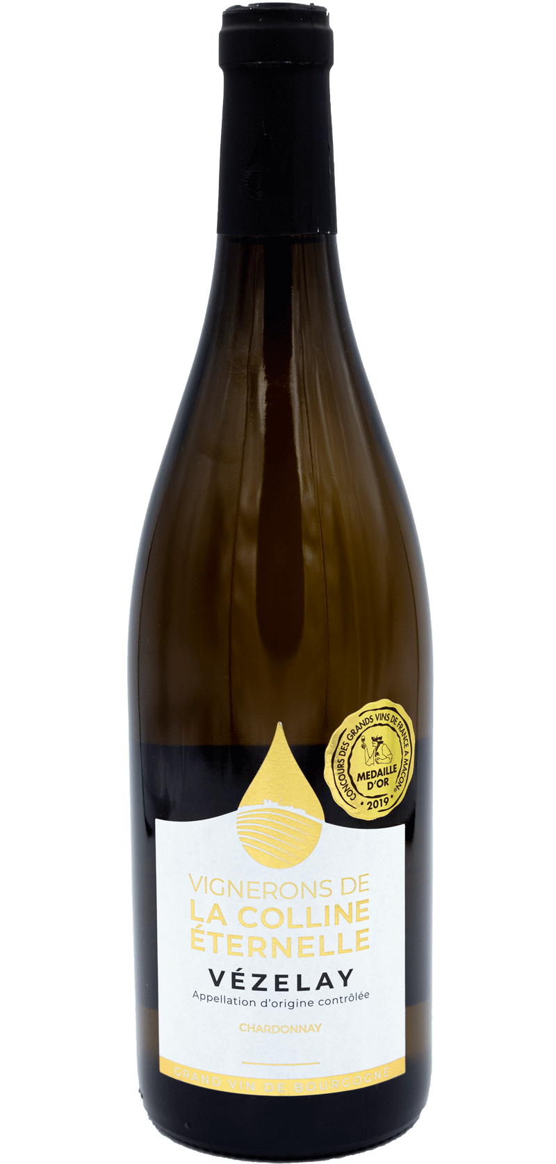 Vignerons de la Colline Eternelle - Chardonnay - 2017 - Vin Blanc