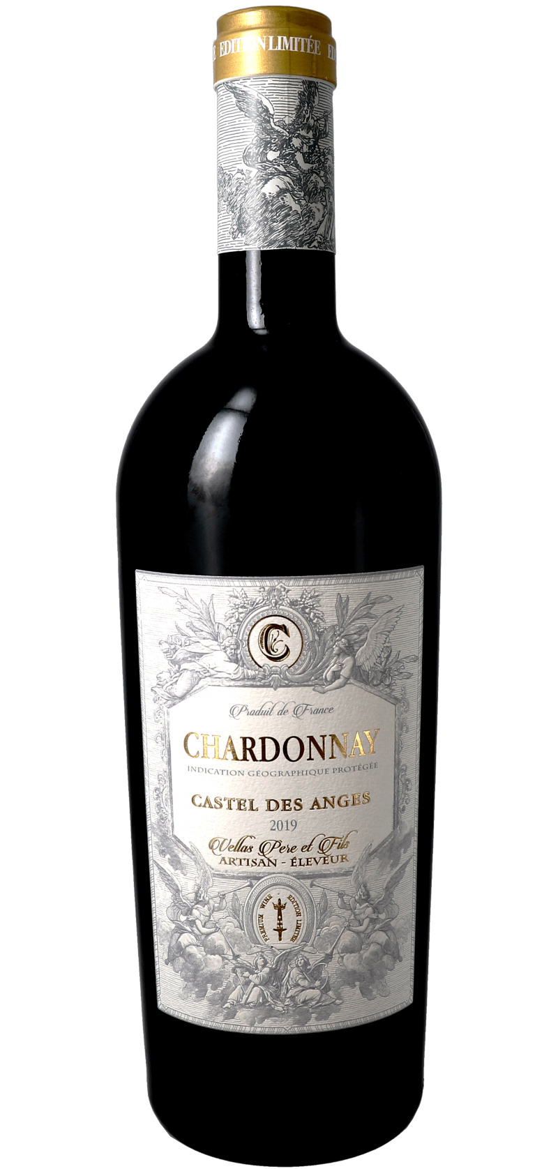 Castel des Anges - witte wijn Chardonnay