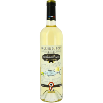 La Criée du Port cuvée prestige millésimée - Vignobles Vellas - Vin Blanc 