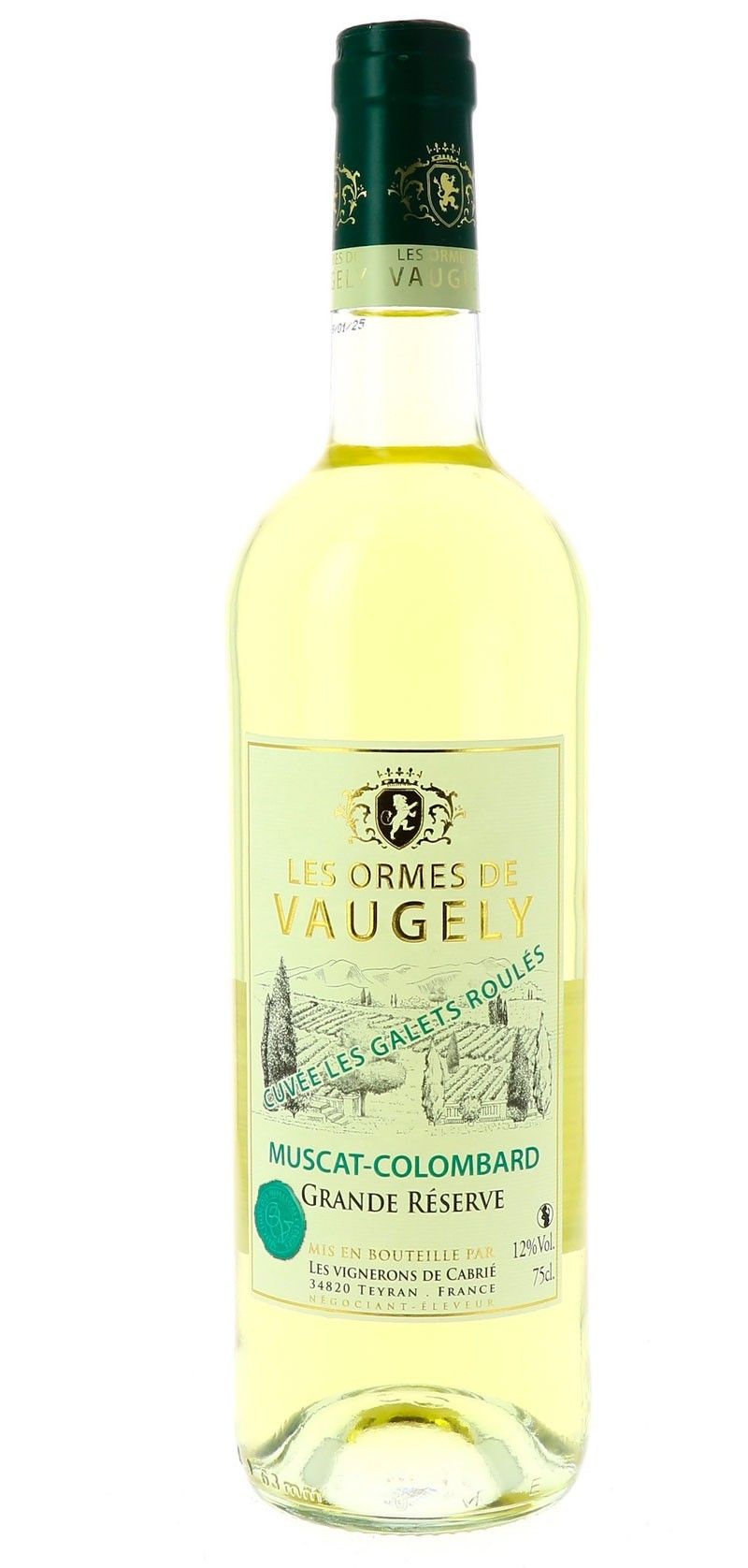 Les Ormes de Vaugely Cuvée les Galets Roulés - Witte wijn 