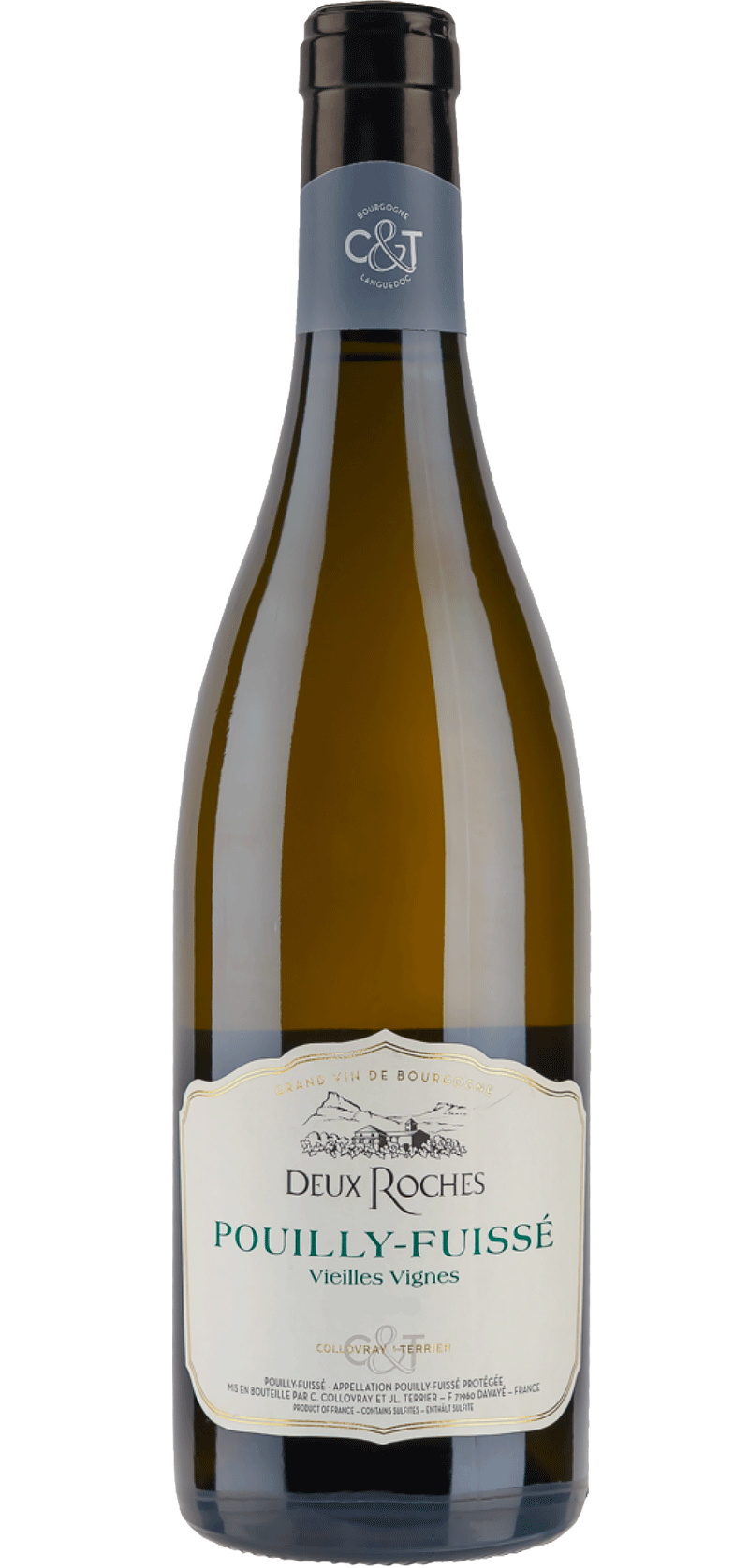 Pouilly-Fuissé Vieille Vignes - Deux Roches 2015 - Witte wijn