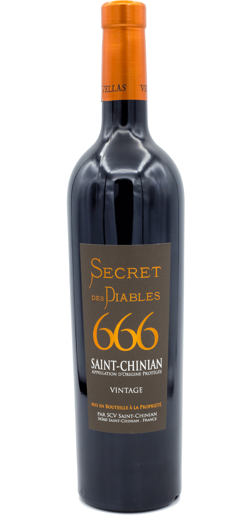 Secret des Diables 666 - Rouge - Saint-Chinian