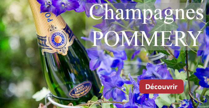 Découvrez nos Champagnes exceptionnels de la maison Pommery!
